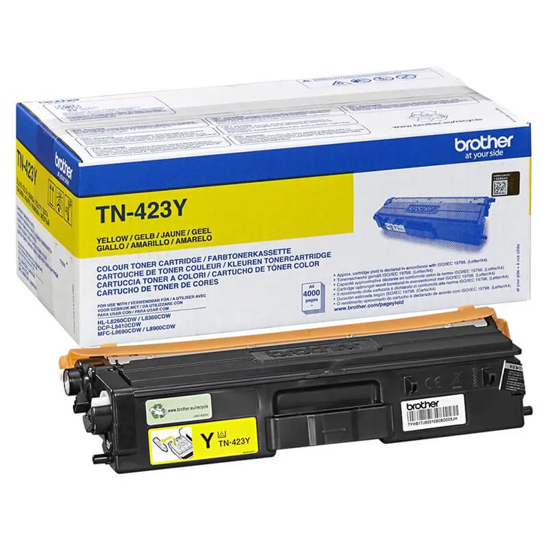 Заправка картриджа Brother TN-423Y