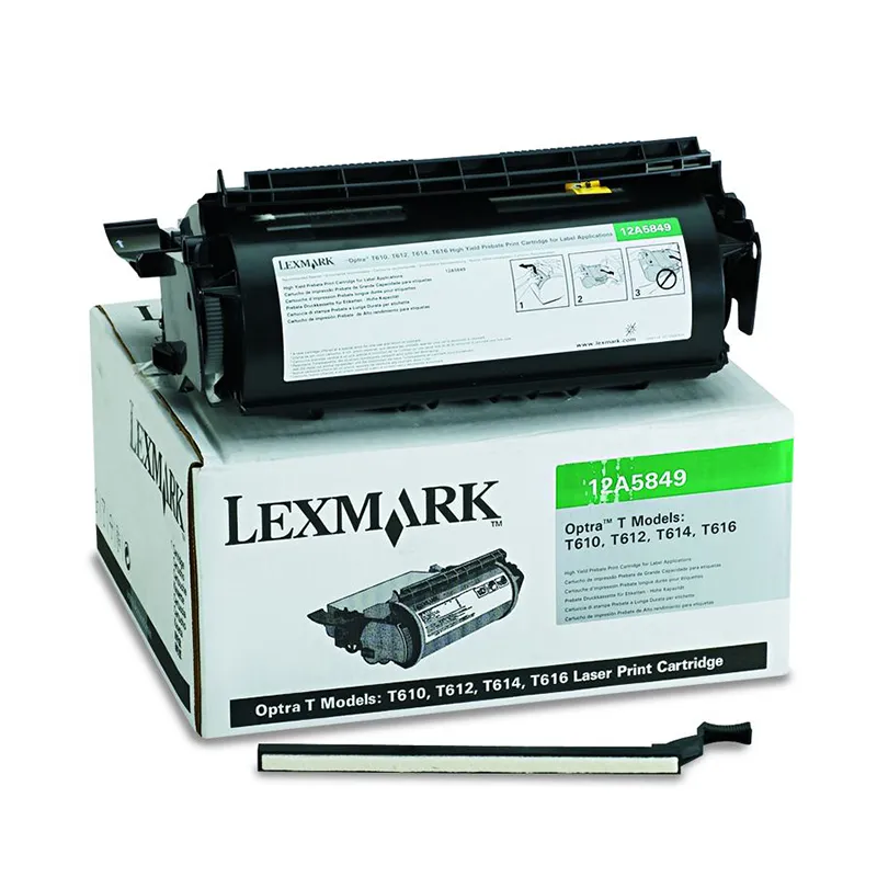Заправка картриджа Lexmark 12A5849