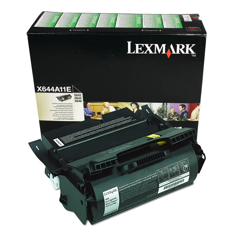 Заправка картриджа Lexmark X644A11E