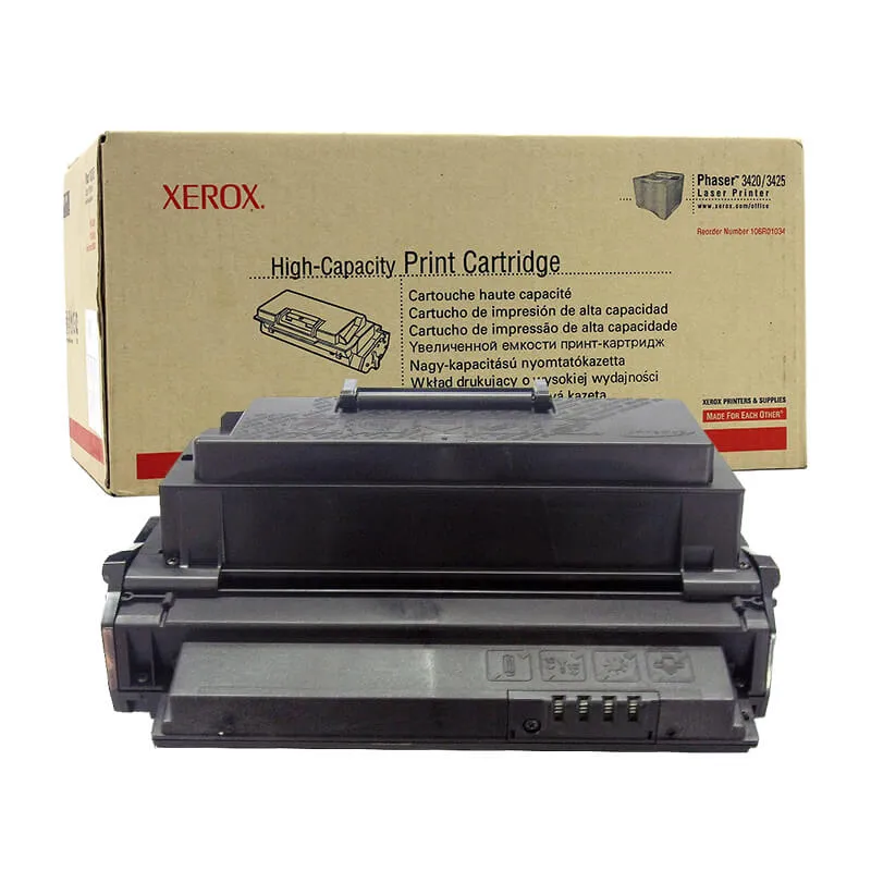 Заправка картриджа Xerox 106R01034
