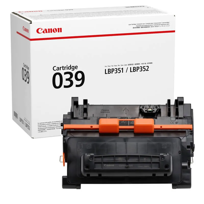 Заправка картриджа Canon Cartridge 039
