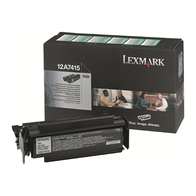 Заправка картриджа Lexmark 12A7415